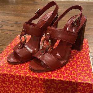 Tory Burch Fletcher High Heel Sandal 8.5M